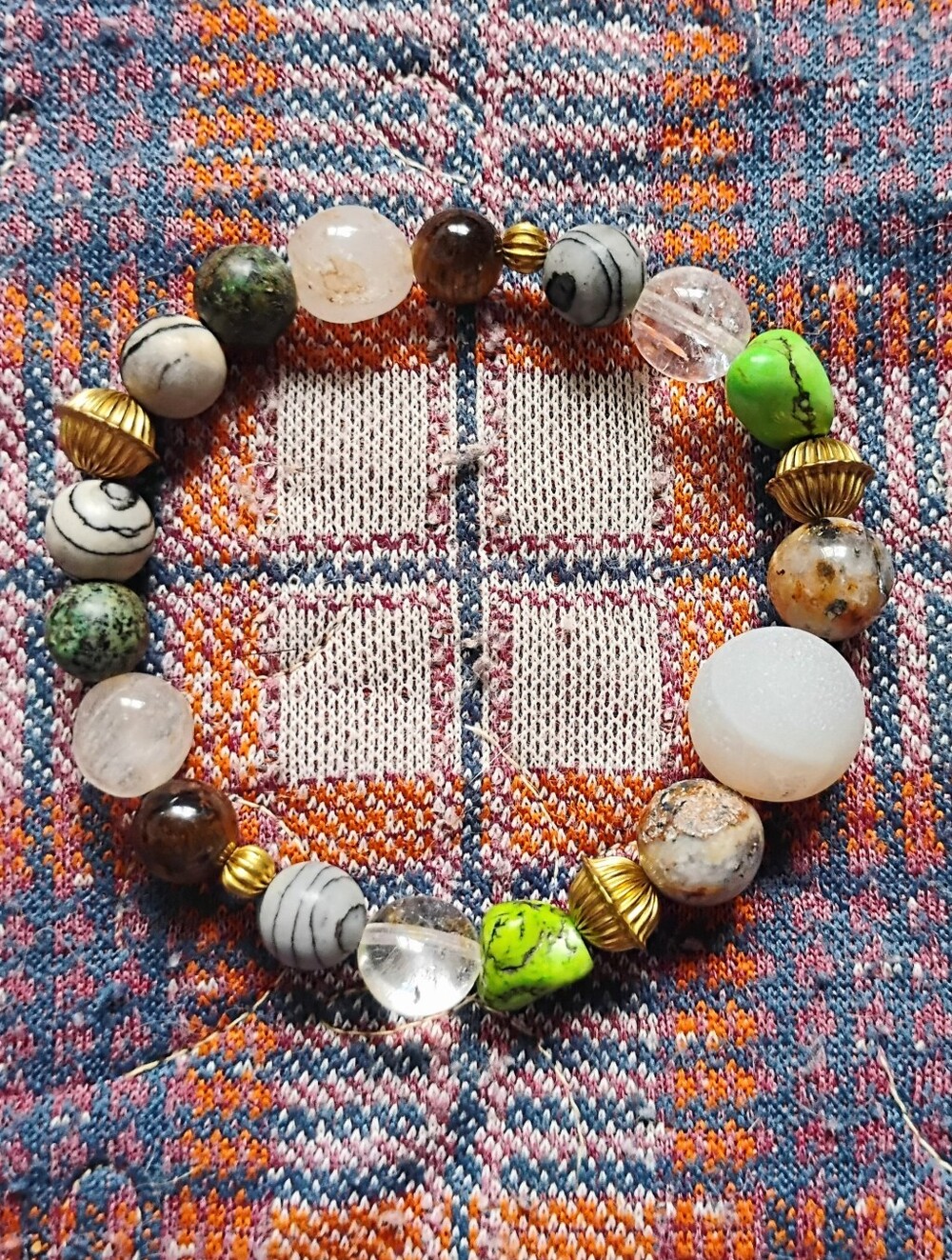 'Hodge Podge' Stone Stretch Bracelet